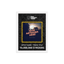 Load image into Gallery viewer, 10 Million Music Streams Framed Award
